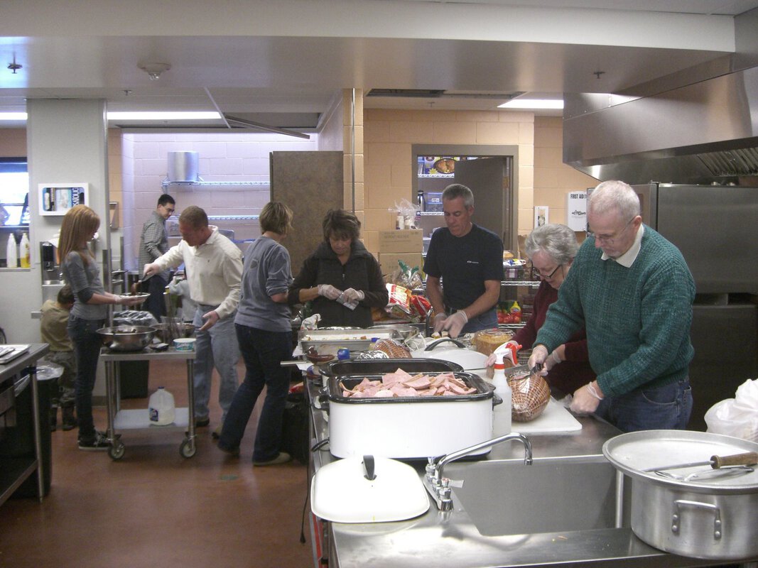 The cooks, mainly from Rock Creek Church.