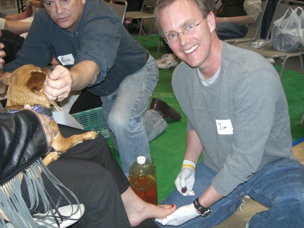 Not Just Footwashing!