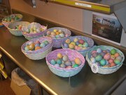 Dyed Eggs Were Given to Guests