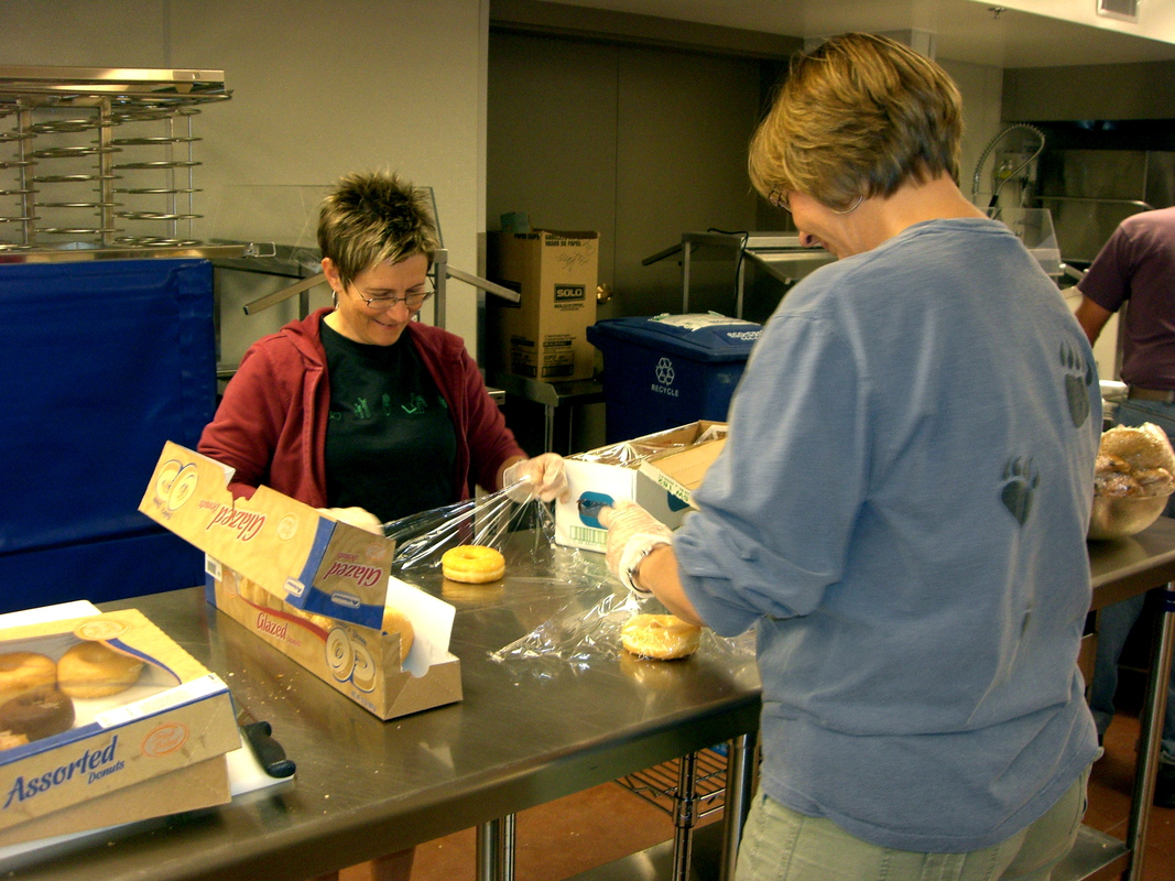 Individual wrapped donuts!